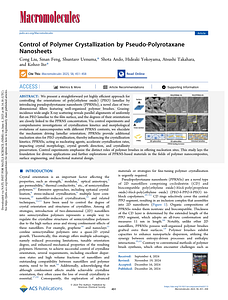 Liu et al. - 2025 - Control of Polymer Crystallization by Pseudo-Polyrotaxane Nanosheets.pdf