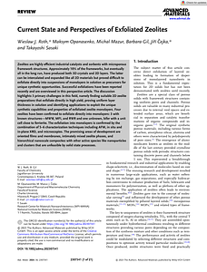 Advanced Materials - 2023 - Roth - Current State and Perspectives of Exfoliated Zeolites.pdf