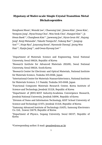 2025A01022G_Nature_Hypotaxy of Wafer-scale Single Crystal Transition Metal Dichalcogenides.docx