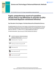 Rapid  comprehensive search of crystalline phases from X-ray diffraction in seconds via GPU-accelerated Bayesian variational inference.pdf