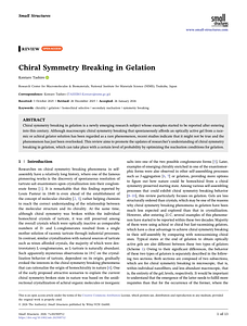Small Structures - 2026 - Tashiro - Chiral Symmetry Breaking in Gelation.pdf