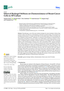 Effect of Hydrogel Stiffness on Chemoresistance of Breast Cancer Cells in 3D Culture.pdf