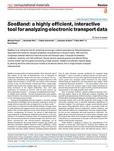 npj Computational Materials---SeeBand A highly efficient, interactive tool for analyzing electronic transport data.pdf