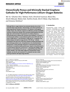 Advanced Energy Materials - 2023 - Yu - Hierarchically Porous and Minimally Stacked Graphene Cathodes for High‐Performance (2).pdf