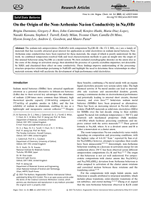 Darminto2023 - Darminto - On the Origin of the Non‐Arrhenius Na‐ion Conductivity in Na3OBr.pdf
