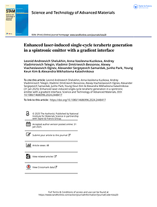 Enhanced laser-induced single-cycle terahertz generation in a spintronic emitter with a gradient interface.pdf