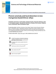 Phonon anomaly and local distortion in iron-manganese-based Elinvar alloys.pdf