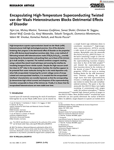 Advanced Materials - 2023 - Lee - Encapsulating High‐Temperature Superconducting Twisted van der Waals Heterostructures.pdf