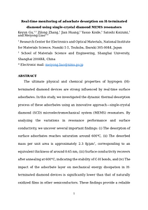 2025 03 15 APL mauscript of H-1 desorption.docx