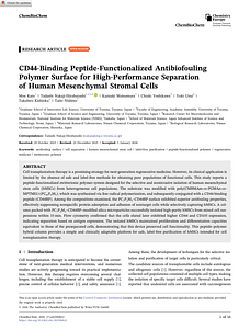 ChemBioChem - 2026 - Kato - CD44‐Binding Peptide‐Functionalized Antibiofouling Polymer Surface for High‐Performance (1).pdf