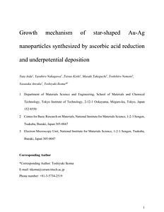 Growth mechanism of star-shaped Au-Ag nanoparticles_unmark.pdf