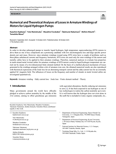 Numerical and Theoretical Analyses of Losses in Armature Windings of Motors for Liquid Hydrogen Pumps.pdf