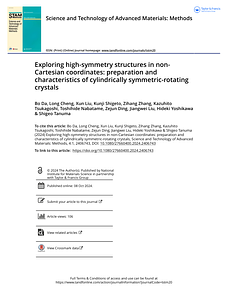 Exploring high-symmetry structures in non-Cartesian coordinates preparation and characteristics of cylindrically symmetric-rotating crystals.pdf