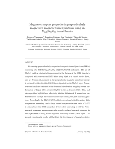 Magneto-transport properties in perpendicularly magnetized magnetic tunnel junctions using an Mg40Fe10O50 tunnel barrier.pdf