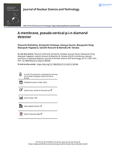 A membrane  pseudo-vertical p-i-n diamond detector.pdf