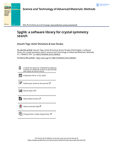 Spglib  a software library for crystal symmetry search.pdf
