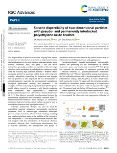 Uenuma, Liu, Ito - 2026 - Solvent dispersibility of two-dimensional particles with pseudo- and permanently interlocked polyethylene oxid.pdf