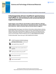 Inhomogeneity-driven multiform spontaneous Hall effect in conventional and unconventional superconductors.pdf