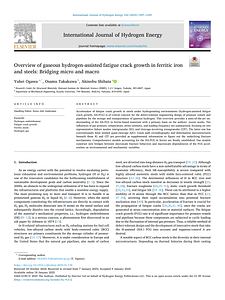 Ogawa (2025)_Overview of gaseous hydrogen-assisted fatigue crack growth in ferritic iron and steels Bridging micro and macro.pdf