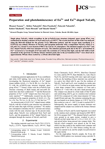 Preparation and photoluminescence of Eu2+ and Eu3+-doped NaLuO2.pdf