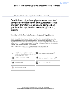 STAM_2023_Detailed and high-throughput measurement of composition dependence of magnetoresistance and spin transfer torque using a composition-gradient film.pdf
