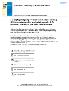 Macrophage targeting precision nanomedicine utilizing ROS-responsive metallozyme-loaded nanomicelle for enhanced treatment of gout-induced inflammatio.pdf