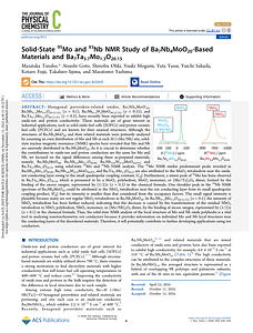 tansho-et-al-2024-solid-state-95mo-and-93nb-nmr-study-of-ba7nb4moo20-based-materials-and-ba7ta3-7mo1-3o20-15.pdf