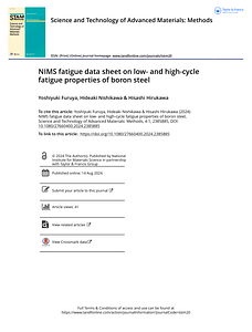 NIMS fatigue data sheet on low- and high-cycle fatigue properties of boron steel.pdf
