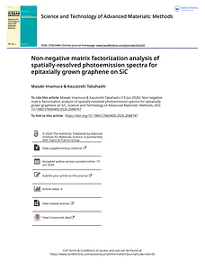Non-negative matrix factorization analysis of spatially-resolved photoemission spectra for epitaxially grown graphene on SiC.pdf