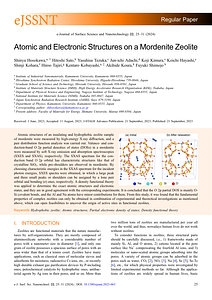 Atomic and Electronic Structures on a Mordenite Zeolite.pdf
