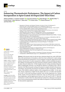 coatings---Enhancing Thermoelectric Performance The Impact of Carbon Incorporation in Spin-Coated Al-Doped ZnO Thin Films.pdf