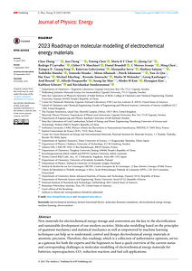 74_Roadmap_J Phys Energy 2023_Roadmap on molecular modelling of electrochemical energy materials.pdf