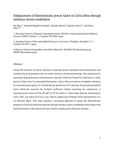 MDI-APL-EditorsPick-Enhancement of thermoelectric power factor in CaGe2 films through interlayer atomic modulation.pdf