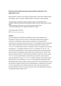 Electrical activity of Mg clustering at nanoscale defects induced by N ion implantation in GaN.pdf